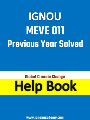 IGNOU MEVE 011 Previous Year Solved Question Paper